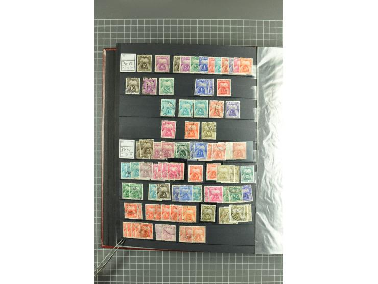 1849/2001, postfrische, ungebrauchte und gestempelte sehr umfangreiche Sammlung mit u.a. Mi.-Nr. 4K (rep.), 7 (2), 17, G8F, 9