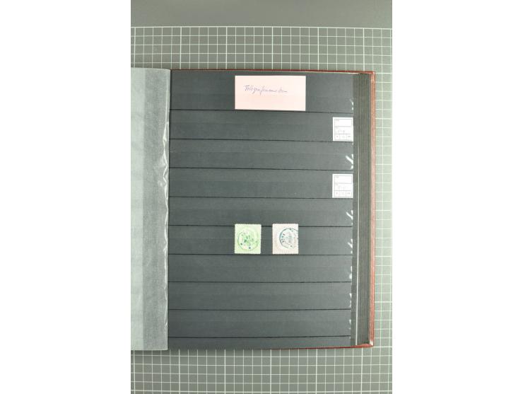 1849/2001, postfrische, ungebrauchte und gestempelte sehr umfangreiche Sammlung mit u.a. Mi.-Nr. 4K (rep.), 7 (2), 17, G8F, 9