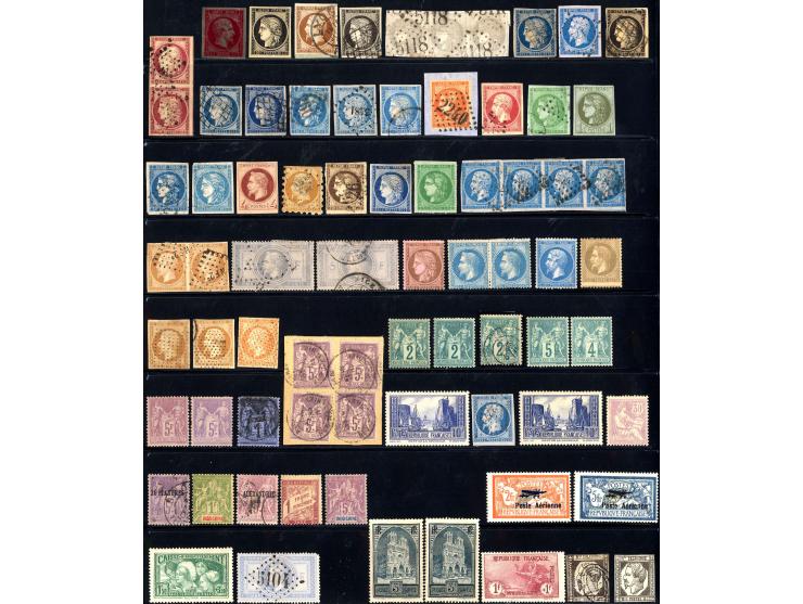 1849/1935 (ca.), ungebrauchte und gestempelte Partie mit diversen besseren Werten dabei u.a. Mi.-Nr. 3, 28(2), 36, 49, 76(2) 