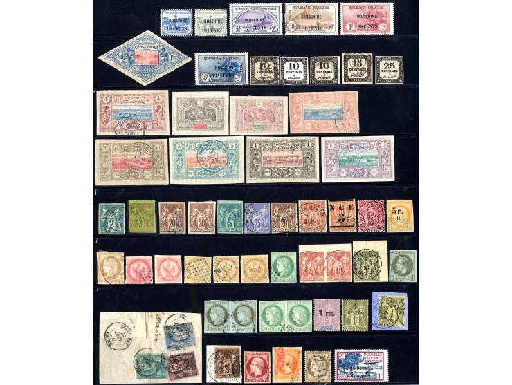 1849/1935 (ca.), ungebrauchte und gestempelte Partie mit diversen besseren Werten dabei u.a. Mi.-Nr. 3, 28(2), 36, 49, 76(2) 