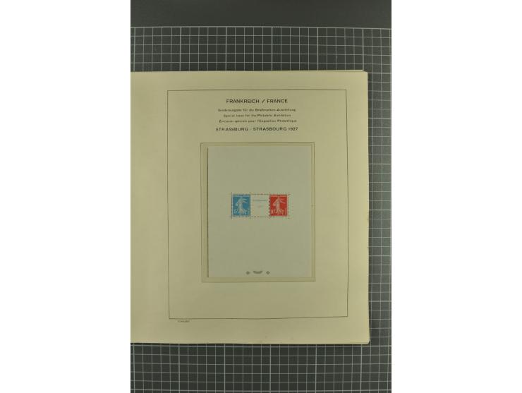 1900/67, postfrische und ungebrauchte Sammlung mit u.a. Mi.-Nr. 96-100, 102-06, 128-35, 152, 181-83, 220-21, 239, 242B, 248MH