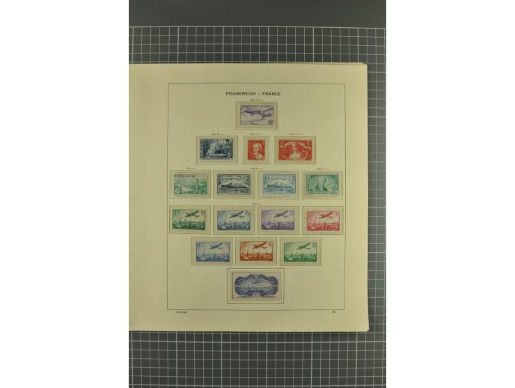 1900/67, postfrische und ungebrauchte Sammlung mit u.a. Mi.-Nr. 96-100, 102-06, 128-35, 152, 181-83, 220-21, 239, 242B, 248MH