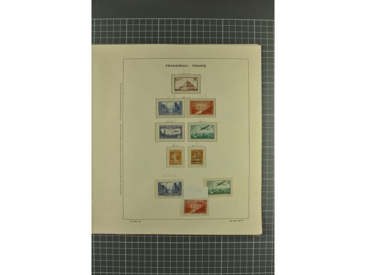 1900/67, postfrische und ungebrauchte Sammlung mit u.a. Mi.-Nr. 96-100, 102-06, 128-35, 152, 181-83, 220-21, 239, 242B, 248MH