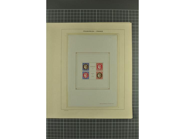 1900/67, postfrische und ungebrauchte Sammlung mit u.a. Mi.-Nr. 96-100, 102-06, 128-35, 152, 181-83, 220-21, 239, 242B, 248MH