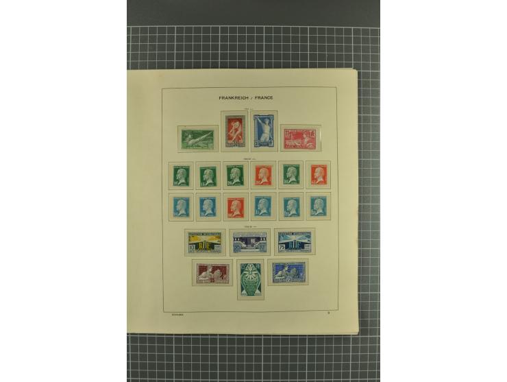 1900/67, postfrische und ungebrauchte Sammlung mit u.a. Mi.-Nr. 96-100, 102-06, 128-35, 152, 181-83, 220-21, 239, 242B, 248MH