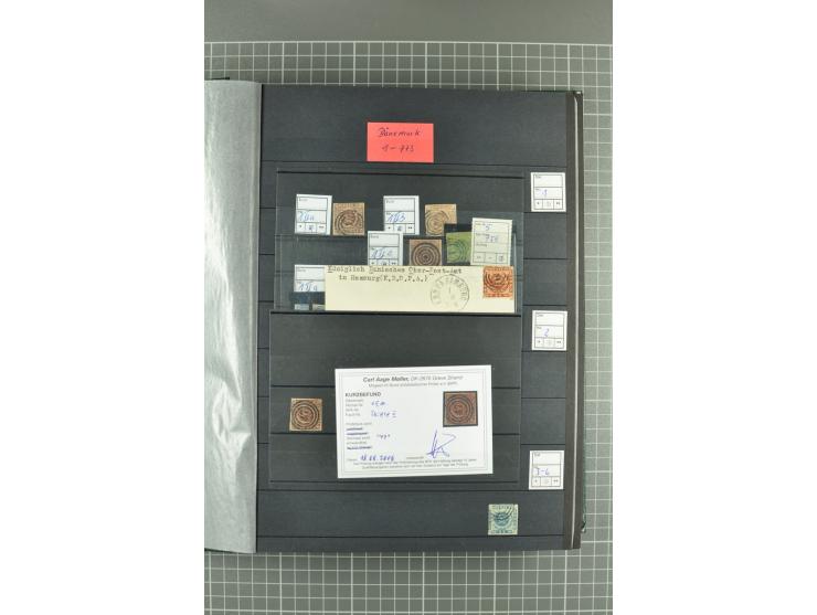 1851/2004, postfrische, ungebrauchte und gestempelte Sammlung mit guten Werten und Sätzen, Dienst, Porto, Postfähre (mit Mi.-