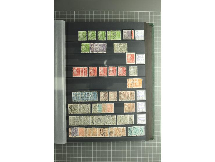 1851/2004, postfrische, ungebrauchte und gestempelte Sammlung mit guten Werten und Sätzen, Dienst, Porto, Postfähre (mit Mi.-
