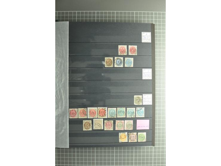 1851/2004, postfrische, ungebrauchte und gestempelte Sammlung mit guten Werten und Sätzen, Dienst, Porto, Postfähre (mit Mi.-
