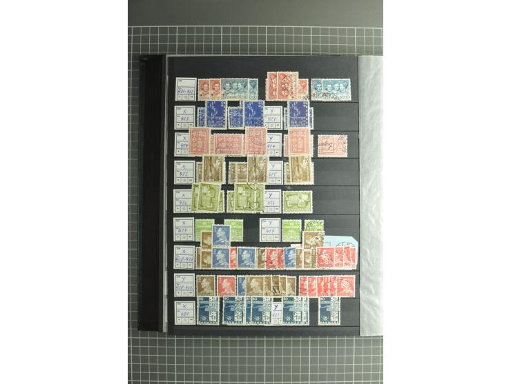1851/2004, postfrische, ungebrauchte und gestempelte Sammlung mit guten Werten und Sätzen, Dienst, Porto, Postfähre (mit Mi.-