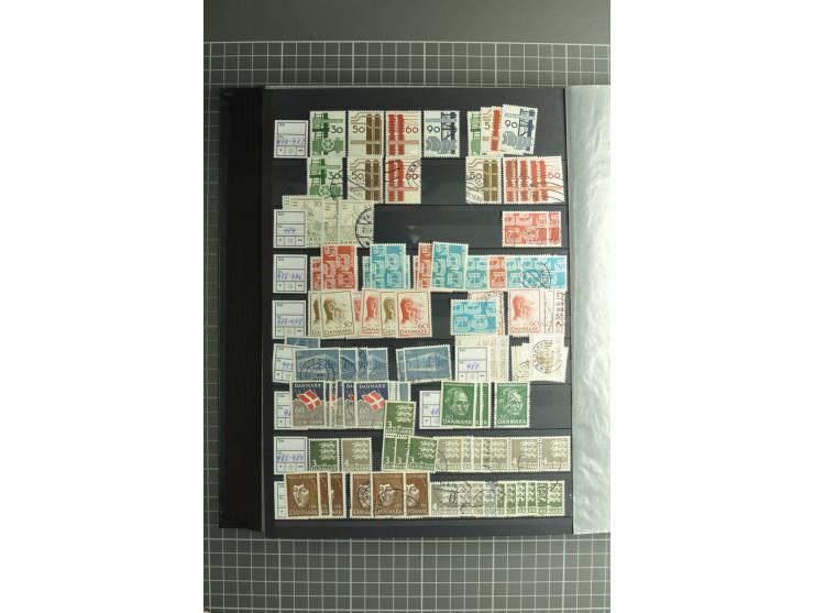 1851/2004, postfrische, ungebrauchte und gestempelte Sammlung mit guten Werten und Sätzen, Dienst, Porto, Postfähre (mit Mi.-