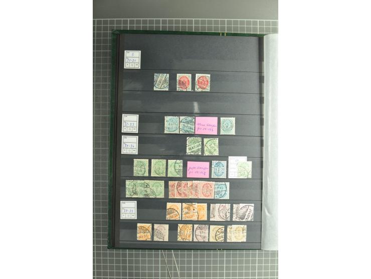 1851/2004, postfrische, ungebrauchte und gestempelte Sammlung mit guten Werten und Sätzen, Dienst, Porto, Postfähre (mit Mi.-