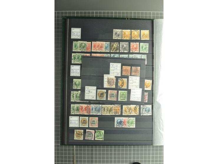 1851/2004, postfrische, ungebrauchte und gestempelte Sammlung mit guten Werten und Sätzen, Dienst, Porto, Postfähre (mit Mi.-