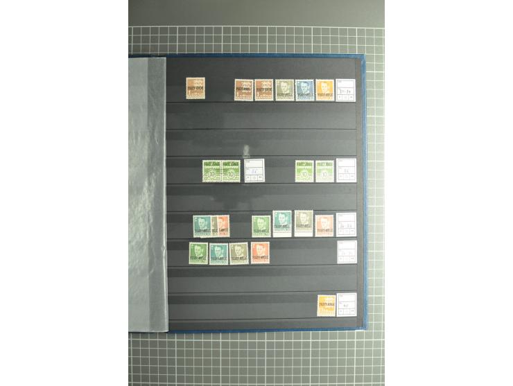 1851/2004, postfrische, ungebrauchte und gestempelte Sammlung mit guten Werten und Sätzen, Dienst, Porto, Postfähre (mit Mi.-