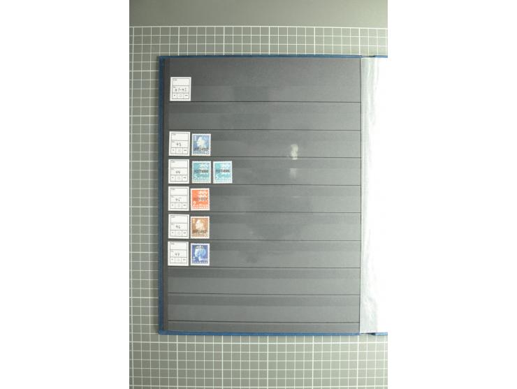 1851/2004, postfrische, ungebrauchte und gestempelte Sammlung mit guten Werten und Sätzen, Dienst, Porto, Postfähre (mit Mi.-
