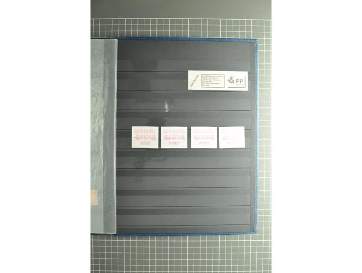 1851/2004, postfrische, ungebrauchte und gestempelte Sammlung mit guten Werten und Sätzen, Dienst, Porto, Postfähre (mit Mi.-
