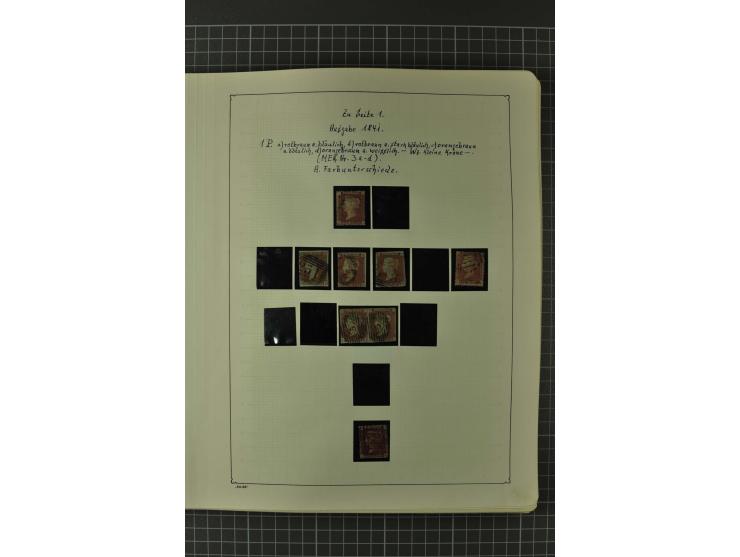 1840/1960, vorwiegend gestempelte Sammlung mit vielen guten Ausgaben, dabei Mi.-Nr. 1(3), 2 im Paar und als Dreierstreifen, M