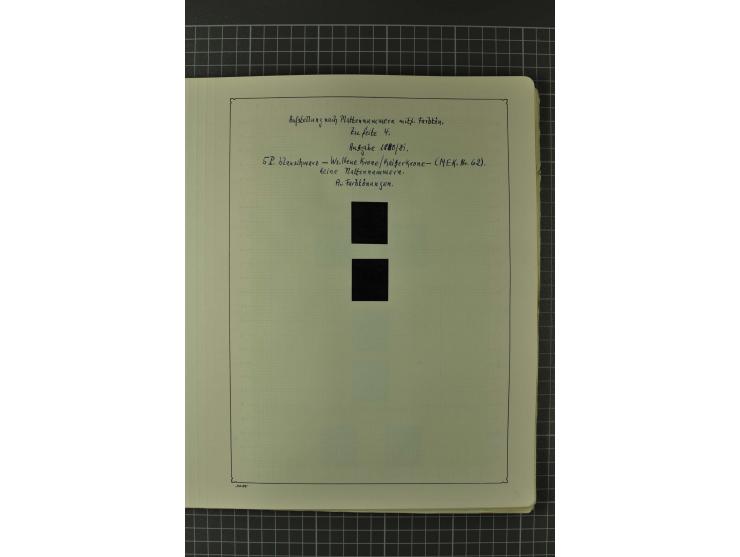1840/1960, vorwiegend gestempelte Sammlung mit vielen guten Ausgaben, dabei Mi.-Nr. 1(3), 2 im Paar und als Dreierstreifen, M