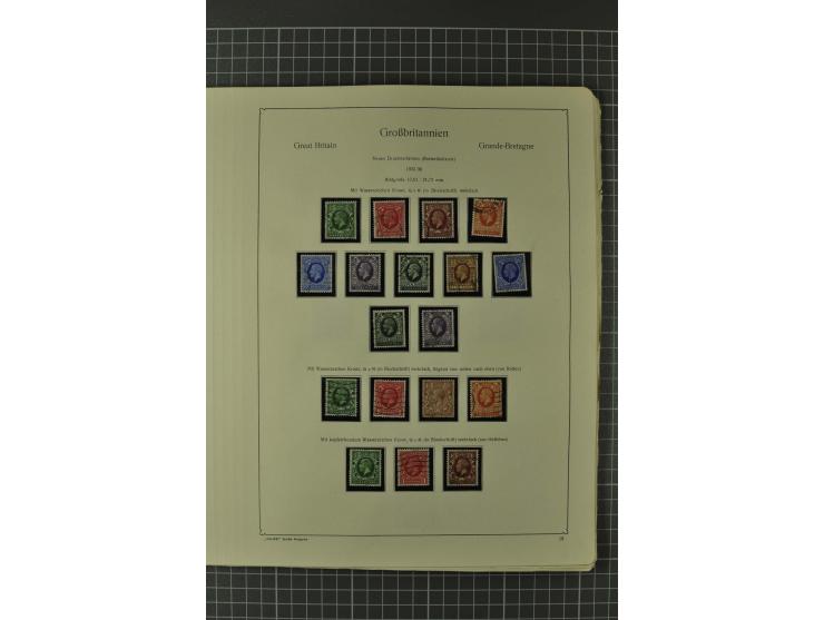 1840/1960, vorwiegend gestempelte Sammlung mit vielen guten Ausgaben, dabei Mi.-Nr. 1(3), 2 im Paar und als Dreierstreifen, M