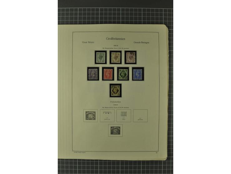 1840/1960, vorwiegend gestempelte Sammlung mit vielen guten Ausgaben, dabei Mi.-Nr. 1(3), 2 im Paar und als Dreierstreifen, M