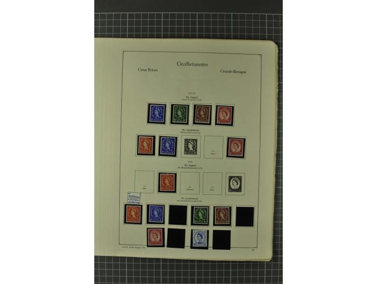 1840/1960, vorwiegend gestempelte Sammlung mit vielen guten Ausgaben, dabei Mi.-Nr. 1(3), 2 im Paar und als Dreierstreifen, M