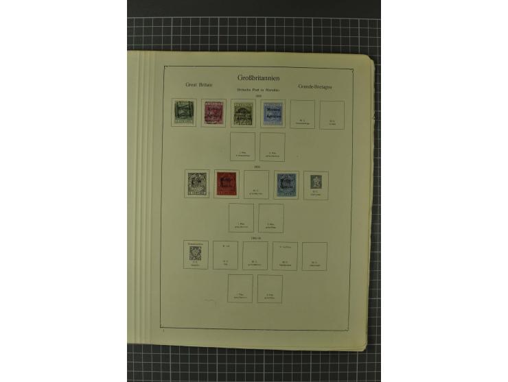 1840/1960, vorwiegend gestempelte Sammlung mit vielen guten Ausgaben, dabei Mi.-Nr. 1(3), 2 im Paar und als Dreierstreifen, M