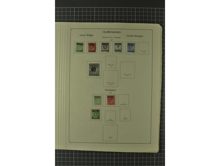 1840/1960, vorwiegend gestempelte Sammlung mit vielen guten Ausgaben, dabei Mi.-Nr. 1(3), 2 im Paar und als Dreierstreifen, M