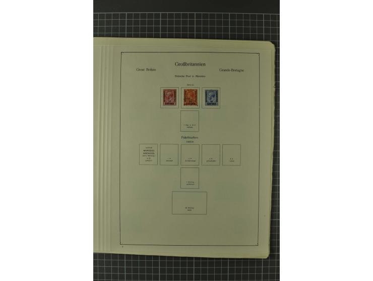 1840/1960, vorwiegend gestempelte Sammlung mit vielen guten Ausgaben, dabei Mi.-Nr. 1(3), 2 im Paar und als Dreierstreifen, M