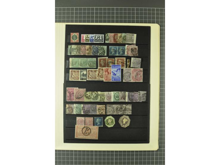 1840/1960, vorwiegend gestempelte Sammlung mit vielen guten Ausgaben, dabei Mi.-Nr. 1(3), 2 im Paar und als Dreierstreifen, M