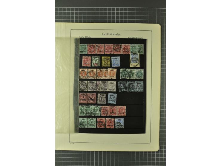1840/1960, vorwiegend gestempelte Sammlung mit vielen guten Ausgaben, dabei Mi.-Nr. 1(3), 2 im Paar und als Dreierstreifen, M