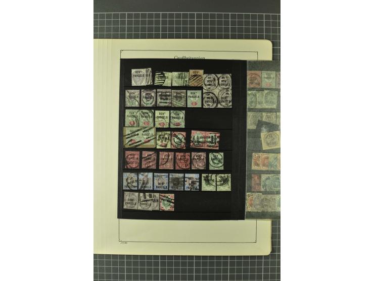 1840/1960, vorwiegend gestempelte Sammlung mit vielen guten Ausgaben, dabei Mi.-Nr. 1(3), 2 im Paar und als Dreierstreifen, M
