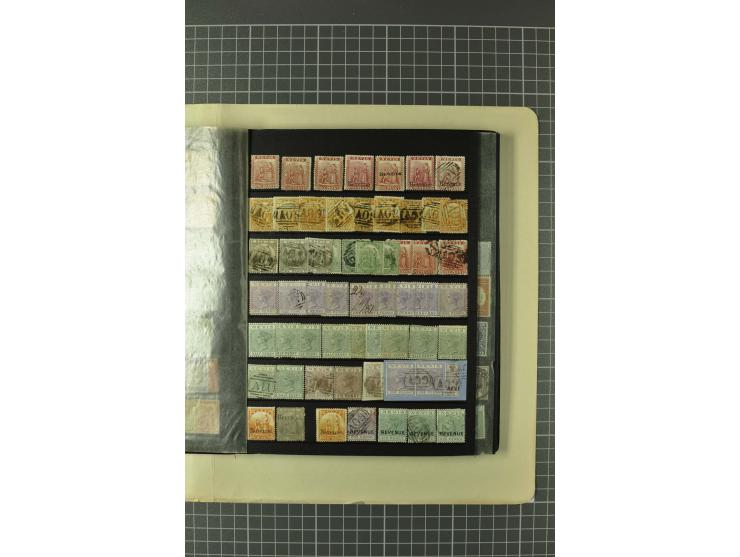 1855/1940 (ca.), ungebrauchte und gestempelte, äußerst reichhaltige Sammlung mit sehr vielen guten Werten, teils mehrfach, da