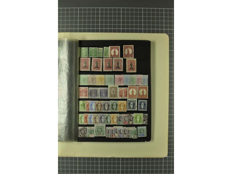 1855/1940 (ca.), ungebrauchte und gestempelte, äußerst reichhaltige Sammlung mit sehr vielen guten Werten, teils mehrfach, da