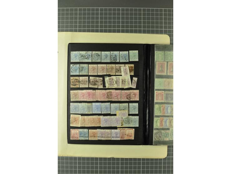 1855/1940 (ca.), ungebrauchte und gestempelte, äußerst reichhaltige Sammlung mit sehr vielen guten Werten, teils mehrfach, da