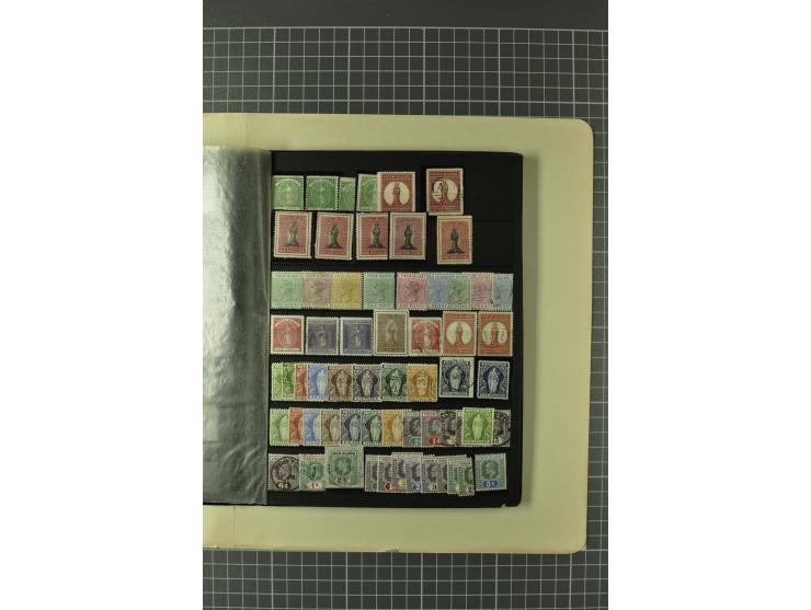1855/1940 (ca.), ungebrauchte und gestempelte, äußerst reichhaltige Sammlung mit sehr vielen guten Werten, teils mehrfach, da