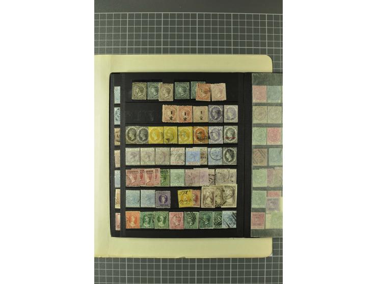 1855/1940 (ca.), ungebrauchte und gestempelte, äußerst reichhaltige Sammlung mit sehr vielen guten Werten, teils mehrfach, da
