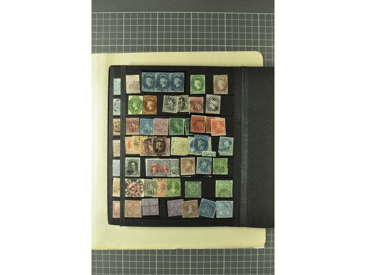 1855/1940 (ca.), ungebrauchte und gestempelte, äußerst reichhaltige Sammlung mit sehr vielen guten Werten, teils mehrfach, da