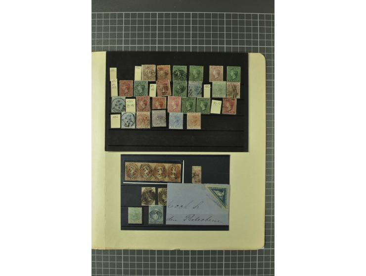 1855/1940 (ca.), ungebrauchte und gestempelte, äußerst reichhaltige Sammlung mit sehr vielen guten Werten, teils mehrfach, da