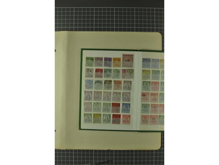 1855/1940 (ca.), ungebrauchte und gestempelte, äußerst reichhaltige Sammlung mit sehr vielen guten Werten, teils mehrfach, da