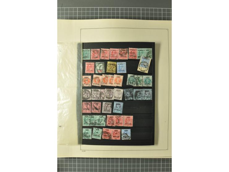 1855/1940 (ca.), ungebrauchte und gestempelte, äußerst reichhaltige Sammlung mit sehr vielen guten Werten, teils mehrfach, da