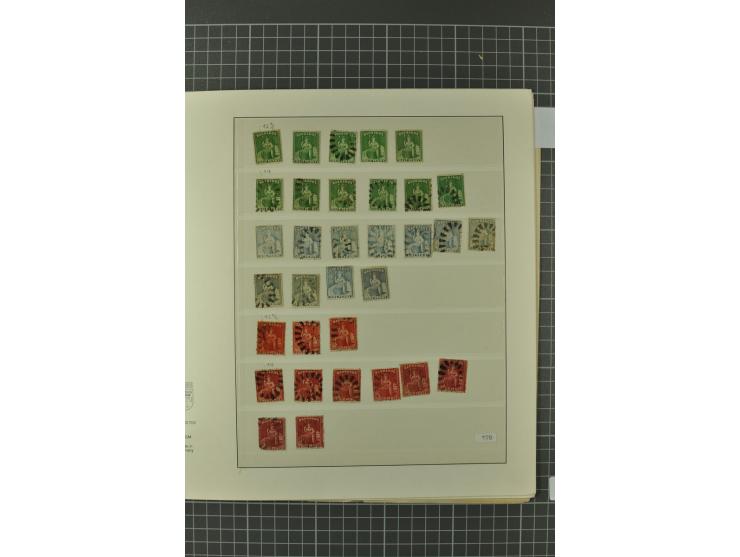 1855/1940 (ca.), ungebrauchte und gestempelte, äußerst reichhaltige Sammlung mit sehr vielen guten Werten, teils mehrfach, da