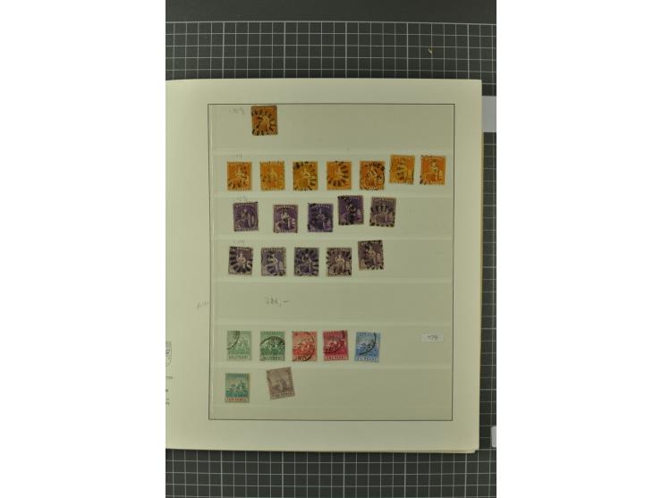 1855/1940 (ca.), ungebrauchte und gestempelte, äußerst reichhaltige Sammlung mit sehr vielen guten Werten, teils mehrfach, da