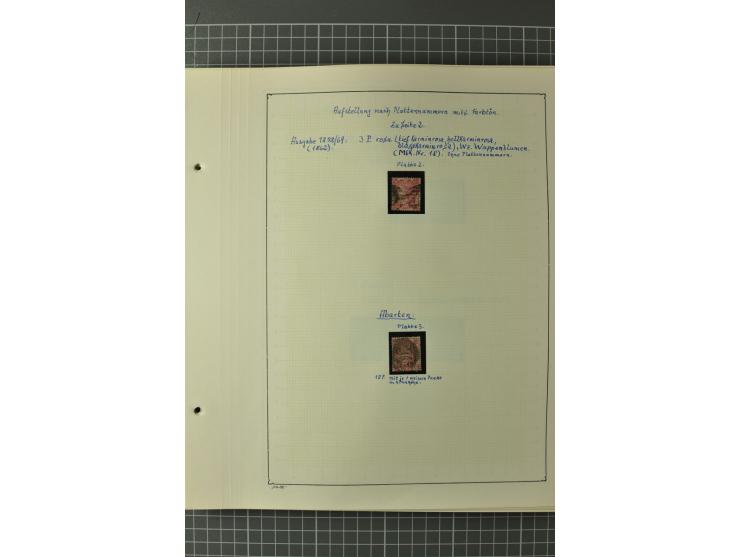 1855/1940 (ca.), ungebrauchte und gestempelte, äußerst reichhaltige Sammlung mit sehr vielen guten Werten, teils mehrfach, da