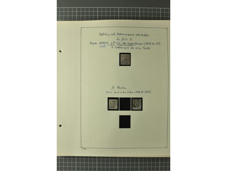 1855/1940 (ca.), ungebrauchte und gestempelte, äußerst reichhaltige Sammlung mit sehr vielen guten Werten, teils mehrfach, da