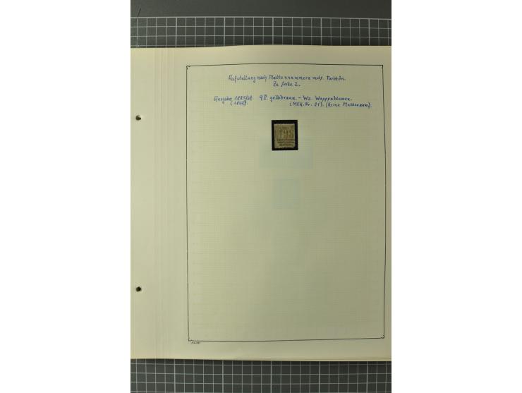 1855/1940 (ca.), ungebrauchte und gestempelte, äußerst reichhaltige Sammlung mit sehr vielen guten Werten, teils mehrfach, da