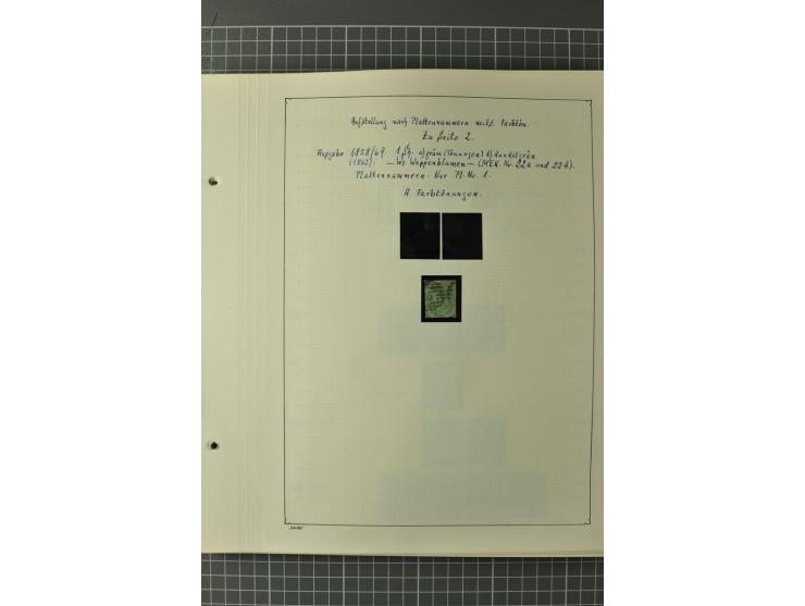 1855/1940 (ca.), ungebrauchte und gestempelte, äußerst reichhaltige Sammlung mit sehr vielen guten Werten, teils mehrfach, da