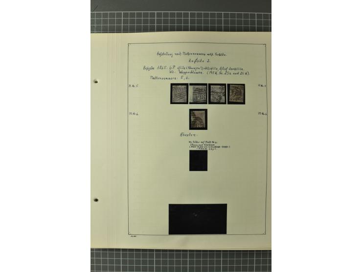 1855/1940 (ca.), ungebrauchte und gestempelte, äußerst reichhaltige Sammlung mit sehr vielen guten Werten, teils mehrfach, da