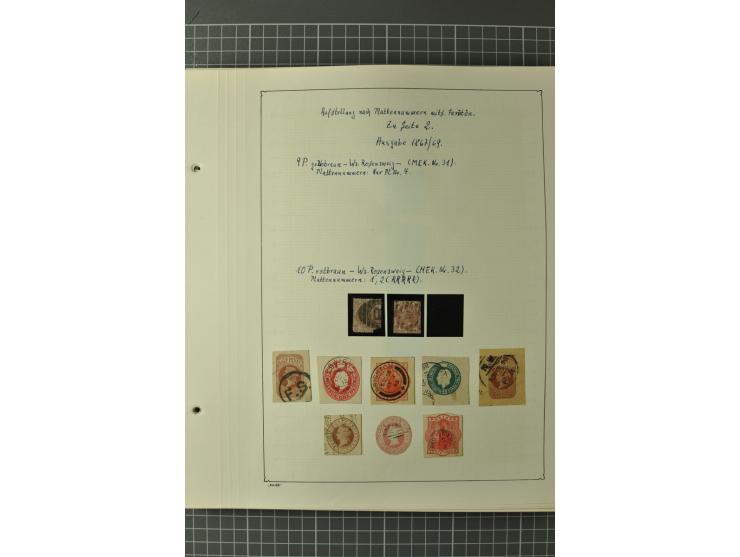1855/1940 (ca.), ungebrauchte und gestempelte, äußerst reichhaltige Sammlung mit sehr vielen guten Werten, teils mehrfach, da