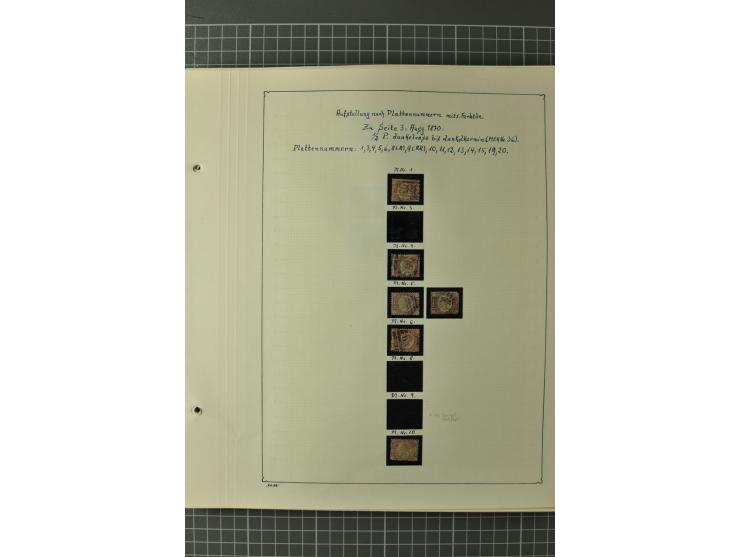 1855/1940 (ca.), ungebrauchte und gestempelte, äußerst reichhaltige Sammlung mit sehr vielen guten Werten, teils mehrfach, da