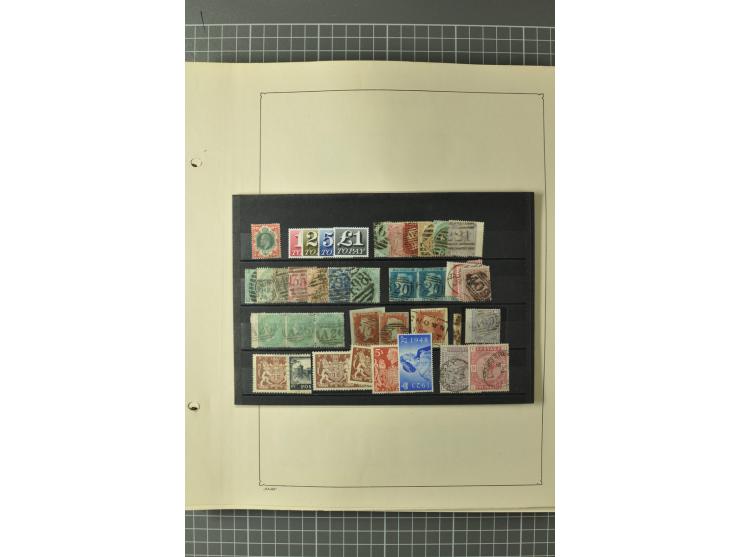 1855/1940 (ca.), ungebrauchte und gestempelte, äußerst reichhaltige Sammlung mit sehr vielen guten Werten, teils mehrfach, da