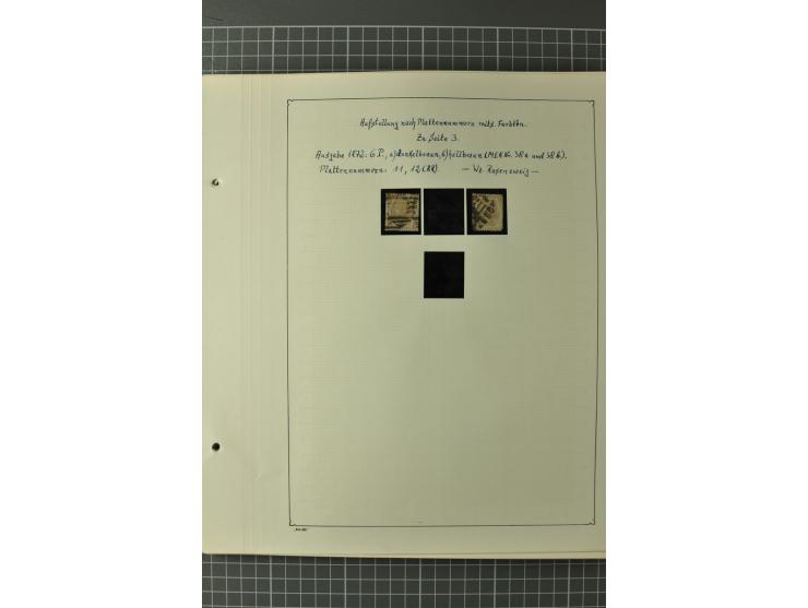 1855/1940 (ca.), ungebrauchte und gestempelte, äußerst reichhaltige Sammlung mit sehr vielen guten Werten, teils mehrfach, da
